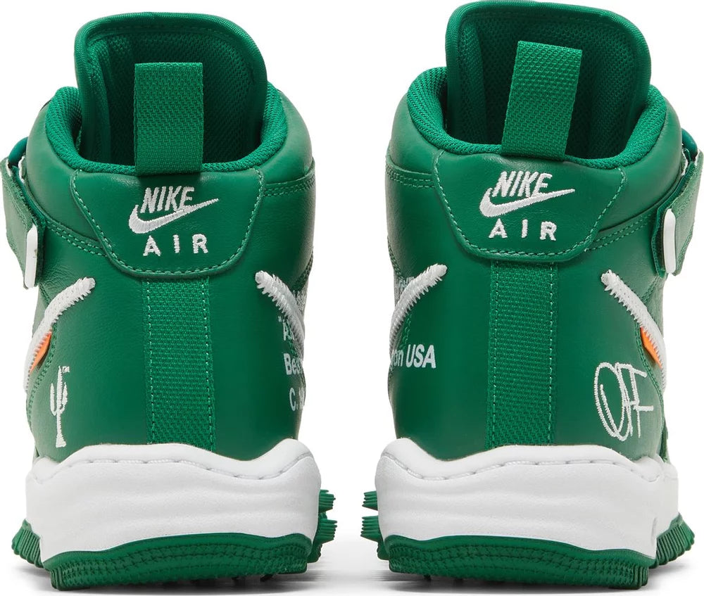 Air Force 1 Mid SP Leather x Off-White- Pine Green