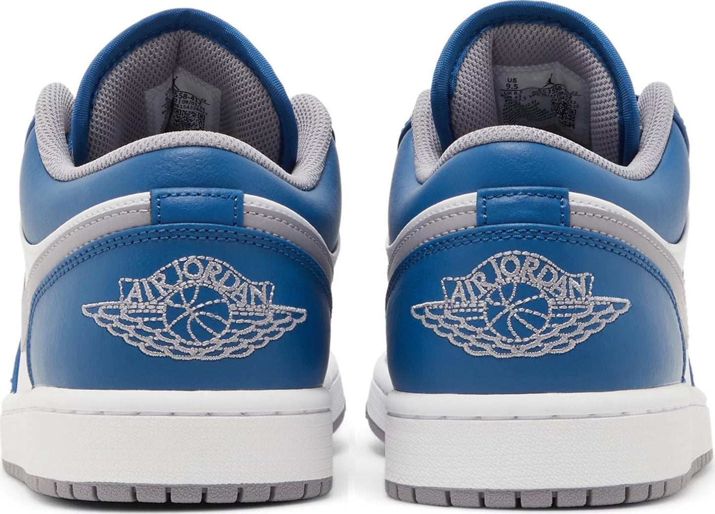 Air Jordan 1 Low- True Blue Cement