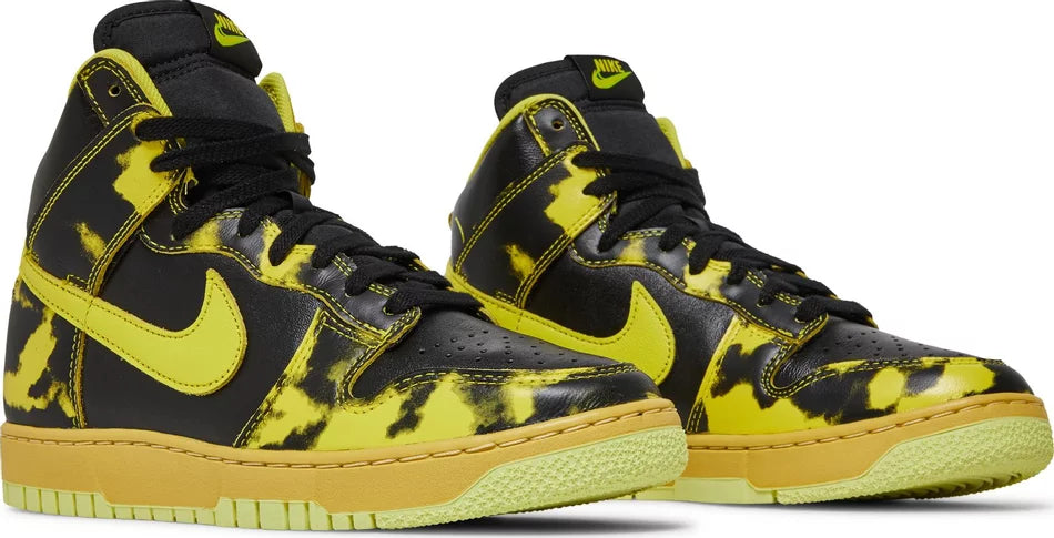 Nike Dunk High 1985- Yellow Acid Wash