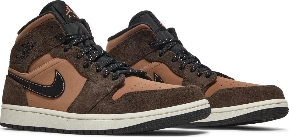 Air Jordan 1 Mid SE- Dark Chocolate
