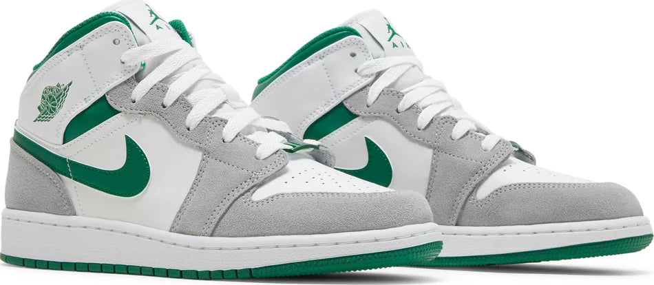 Air Jordan 1 Mid SE- Grey Pine Green