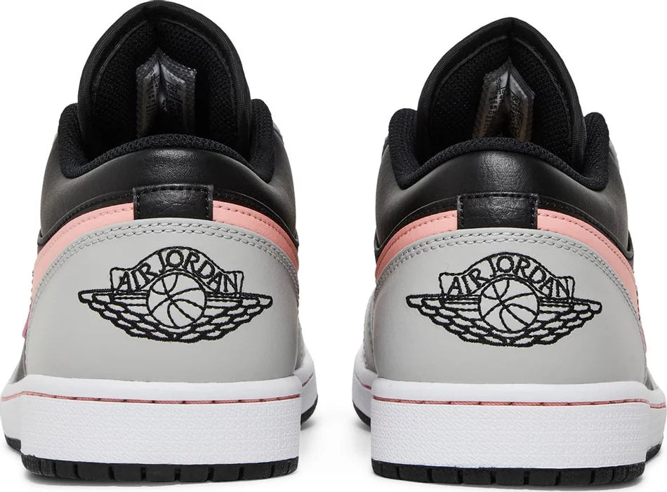 Air Jordan 1 Low- Grey Fog Bleached Coral