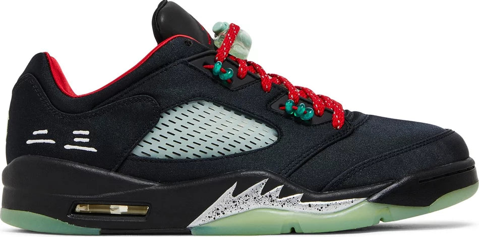 Air Jordan 5 Retro Low- CLOT Jade