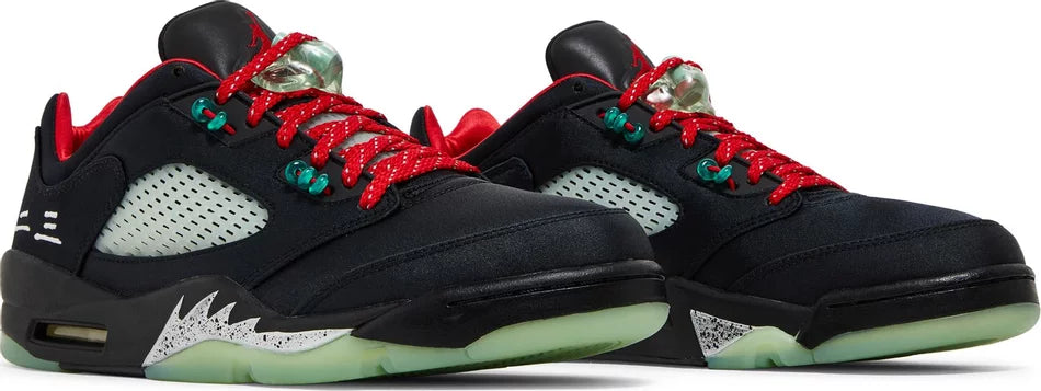 Air Jordan 5 Retro Low- CLOT Jade