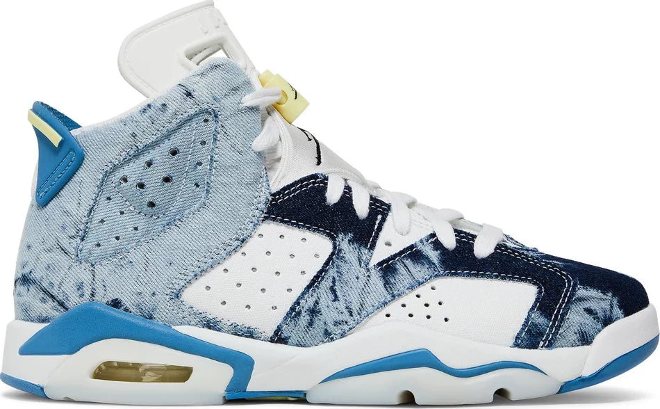 Air Jordan 6 Retro Washed Denim 2022 Bliss kickz