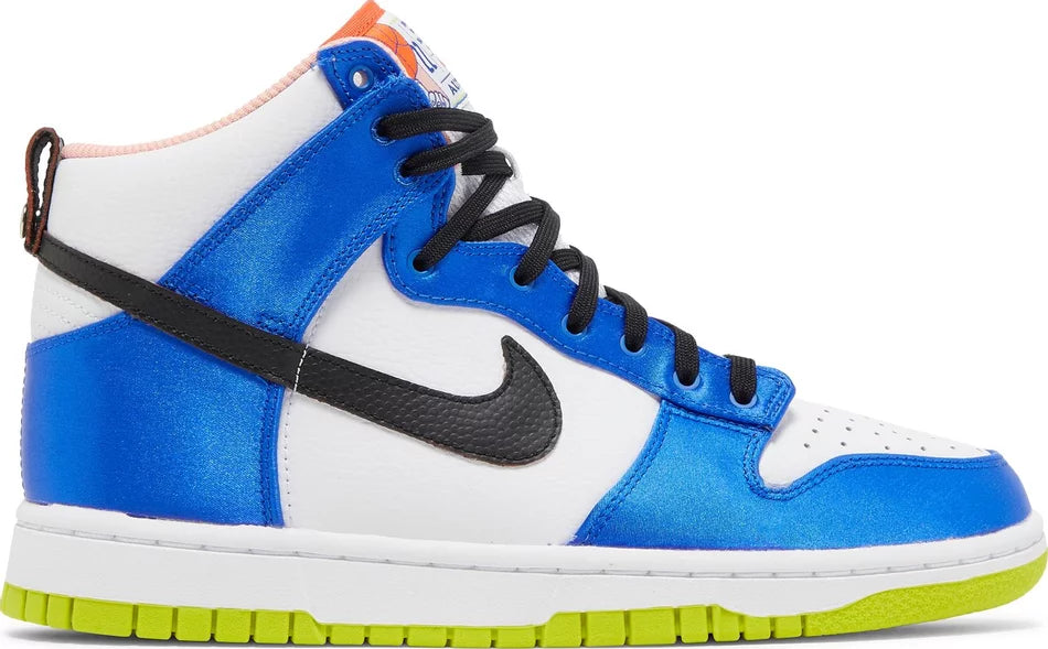 Nike Dunk High- Blue Satin