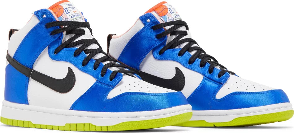Nike Dunk High- Blue Satin