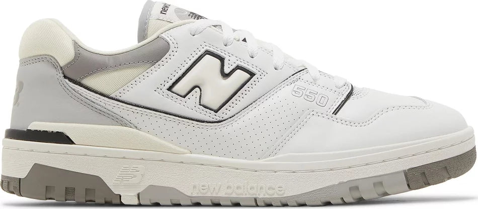New Balance 550- White Marblehead