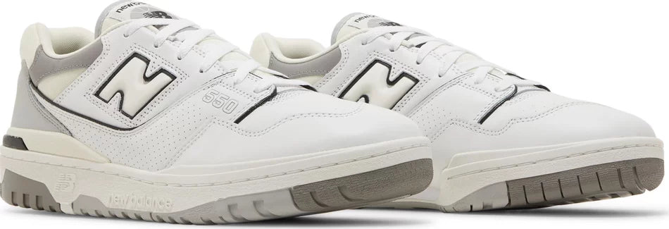 New Balance 550- White Marblehead