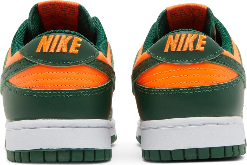 Nike Dunk Low- Miami Hurricanes
