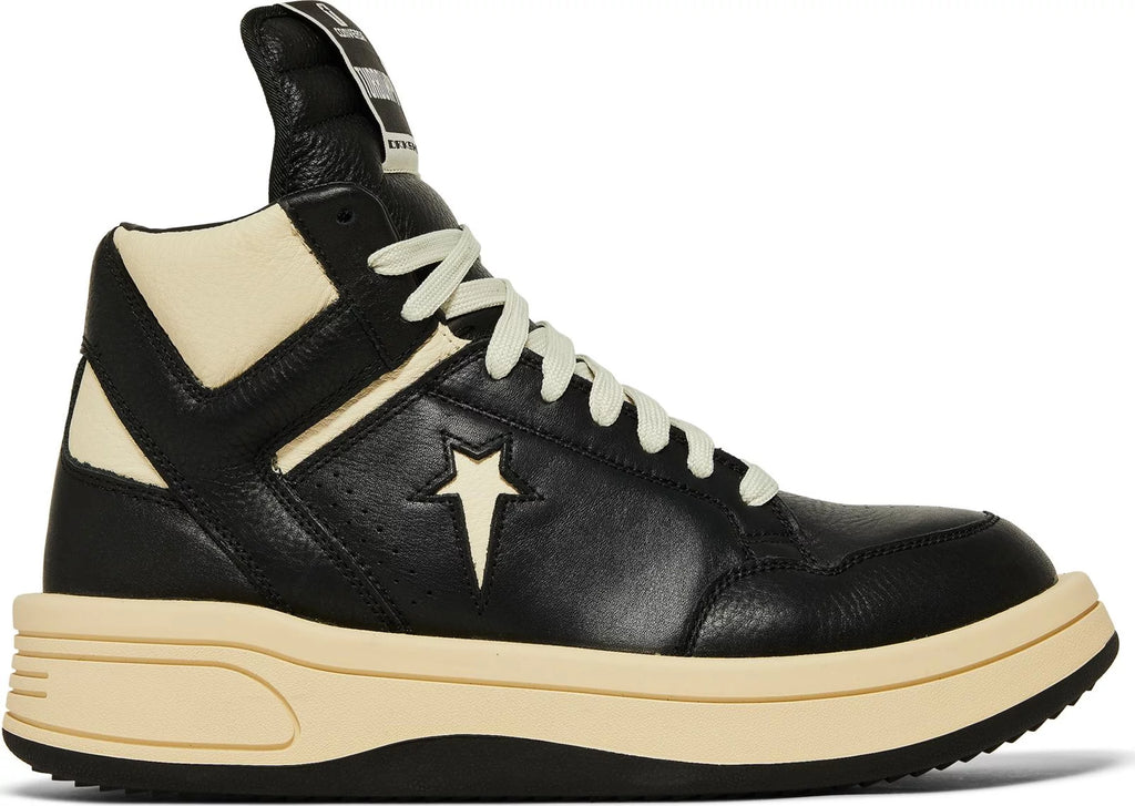 Rick Owens x DRKSHDW TURBOWPN- Black Cloud Cream