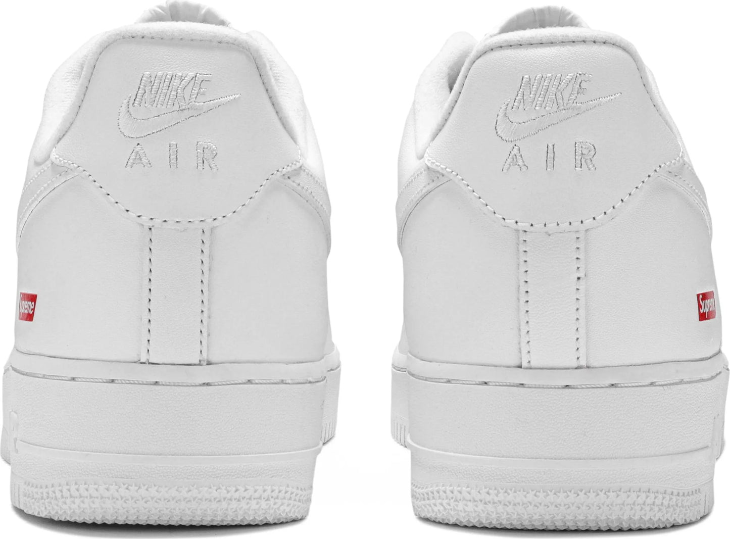 Air Force 1 x Supreme Low Box Logo- White