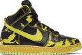 Nike Dunk High 1985- Yellow Acid Wash