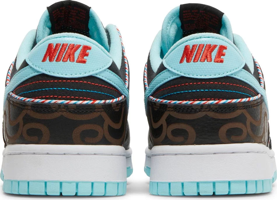 Nike Dunk Low SE Barber Shop- Black