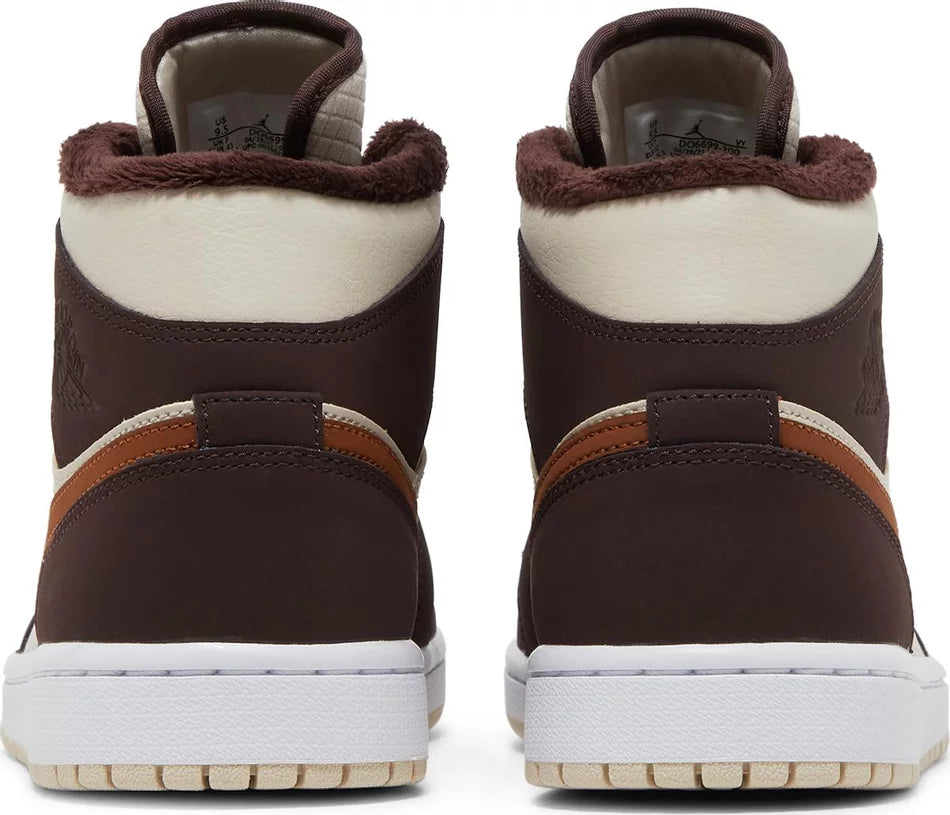 Air Jordan 1 Mid- Brown Basalt Oatmeal