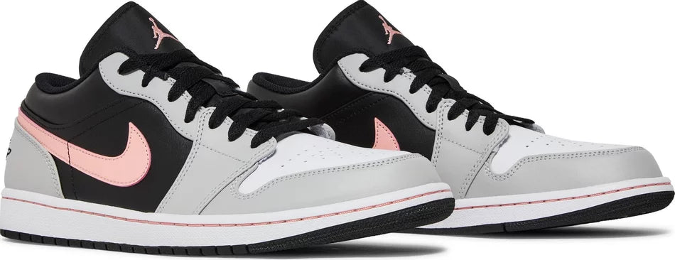 Air Jordan 1 Low- Grey Fog Bleached Coral